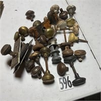 Vintage Metal doorknobs