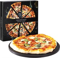 Navaris Pizza Stone - Glazed  12 for BBQ Oven