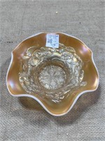 Rare 7" Carnival Glass Bowl