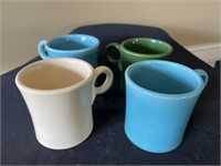 (4) Fiestaware Mugs