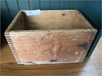 Primitive Wood Shipping Box