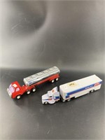 2 Vintage Toy trucks