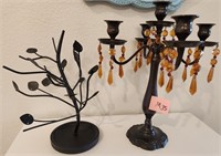 Q - EARRING TREE HOLDER & CANDLE HOLDER (M35)