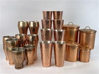 Selection of Copper Color Glasses & More