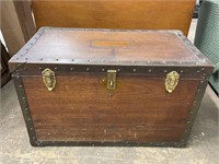 Vintage Wooden Trunk