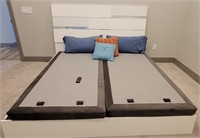 J - KING BED FRAME / PLATFORM 81X79" (B14)