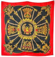 HERMES SILK SCARF