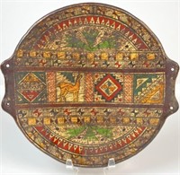 INCAN PAINTED PLATE