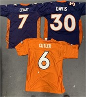 Denver Broncos jerseys" John Elray, Jay Cutler, Ve