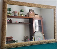 Q - FRAMED WALL MIRROR 29X41" (N27)