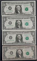 4  $1 FRN's    1981 - 1993