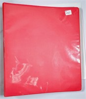 3 ring binder with 12 4 pocket currency sleves