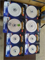 8 DICO Assorted 6" & 4" Buffing Wheels.