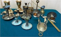 Q - MIXED LOT OF CANDLE HOLDERS (G40)