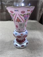 Bohemia 8" Glass Vase