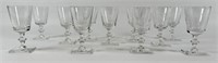 HAWKES CRYSTAL WATER GOBLETS