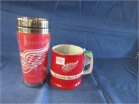 Detroit redwings Mug and travel cup