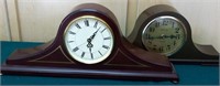 Q - LOT OF 2 MANTLE CLOCKS (G51)