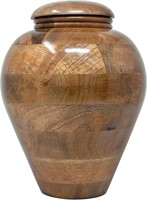 $100  Wooden Urns for Human Ashes - Mango Wood Lar