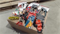 Box Of Assorted Name Brand Tools & Accessories