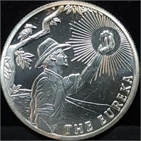 1 Troy Oz .9995 Silver The Eureka Round