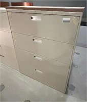 ASE - 42" 4 DRAWER LATERAL FILE CAB.
