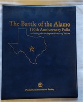 1986 Battle of the Alamo 150th Anniversary Folio