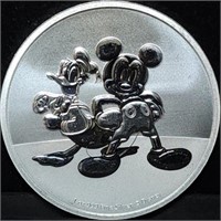 2023 NIUE 1oz Silver $2 Mickey Mouse Bullion Coin