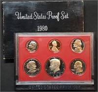 1980 US Mint Proof Set w/ SBA Dollar