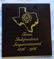 Texas Sesquicentennial 1986 Postcards & Coin Book