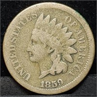 1859 Indian Head Cent