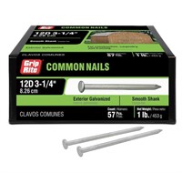 Grip-Rite 3-1/4-in 9-Gauge Common Nails