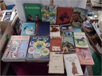 Assorted Books to include Old Yeller, Outlaw Red,