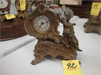 Petite Art Nouveau Bedroom clock c. 1900