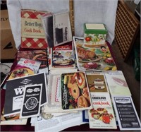 Assorted Cook Books & Pamphlets