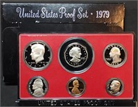 1979 US Mint Proof Set w/ SBA Dollar