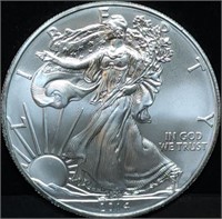 2014 1oz Silver Eagle Gem BU