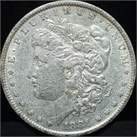 1881 Morgan Silver Dollar