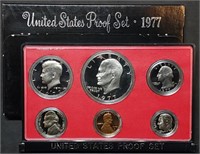 1977 US Mint Proof Set w/ Ike Dollar