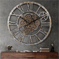 23 Inch Wooden Real Moving Gears