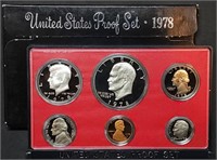 1978 US Mint Proof Set w/ Ike Dollar