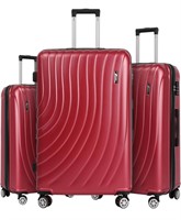 ($300)M Camel Mountain Luggage Sets 3 Piece