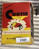 Vintage cootie game
