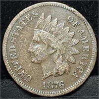 1876 Indian Head Cent