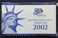 2002 US Mint Proof Set MIB