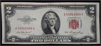 1953 $2 Red Seal Legal Tender High Grade Note