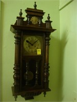 19th century Vienna regulator wall clock