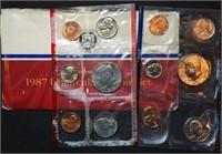 1987 US Double Mint Set in Envelope