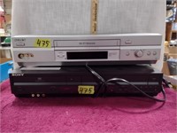 Lot of VHS/DVD Componets-SONY