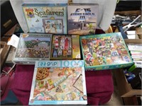 Mixed Puzzles & Computer Game Lot